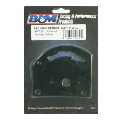 B&M - B&M 80712 Pro Stick Auto Transmission Shift Gate Plate 4-Speed Forward Pattern - Image 3
