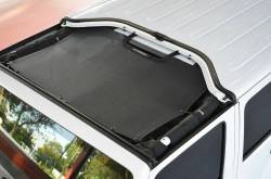 SpiderWebShade - SpiderWebShade Mesh Bikini Top Black for Jeep JK 4DR SWS-SHDKNI-01-JK-BLK - Image 3
