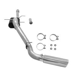 Flowmaster - Flowmaster 817672 Force II Cat-Back Exhaust 14-19 Silv/Sra 1500 Classic 4.3/5.3L - Image 5