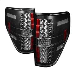 Spyder Auto - Spyder Auto 5008374 Black/Clear LED Taillights for 09-14 Ford F150 - Image 1