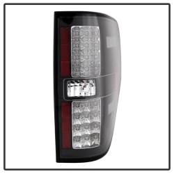 Spyder Auto - Spyder Auto 5008374 Black/Clear LED Taillights for 09-14 Ford F150 - Image 3