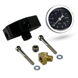 Metco Motorsports - Metco Motorsports MFP0007 Fuel Block Kit w/Gauge for 05-up Ford Mustang - Image 1