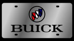 Eurosport Daytona - Eurosport Daytona 1101-1 Stainless License Plate Buick Logo - Image 1