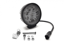 Southern Truck - Southern Truck 79912 4.5" 27W Round LED Light Flood DT Harness 2430 Lumens Each - Image 1