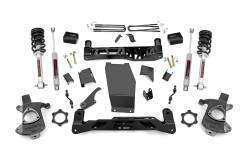 Rough Country Suspension Systems - Rough Country 22434 5" N3 Lift Kit for 14-18 Silverad/Sierra 1500 4WD Alum/Stamp - Image 2
