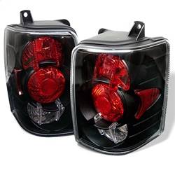Spyder Auto - Spyder Auto 5005588 Black/Clear Euro Taillights for 93-98 Jeep Grand Cherokee ZJ - Image 1