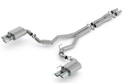 Borla - Borla 140742 S-Type Cat-Back Exhaust Dual Split Rear Exit for 18-23 Mustang GT - Image 1