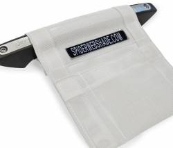 SpiderWebShade Mesh Interior Storage Organizer-White SWS-GRBBAG-01-WHT
