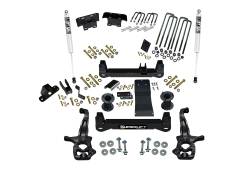 Superlift K182F 6.0" Suspension Lift Kit Shocks for Silverado/Sierra 1500 4WD