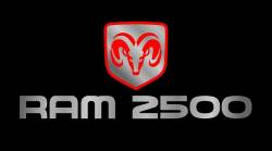 Eurosport Daytona - Eurosport Daytona 3456-1 Carbon Steel License Plate RAM 2500 Logo for Dodge - Image 1