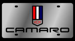 Eurosport Daytona - Eurosport Daytona 1305-1 Stainless License Plate Camaro Bowtie Logo - Image 1