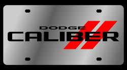 Eurosport Daytona - Eurosport Daytona 1476N-1 Stainless License Plate Caliber Logo for Dodge - Image 1