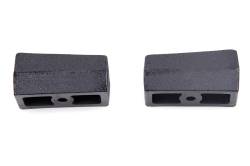 Zone Offroad ZONU3031 3" Rear Tapered Cast Iron Lift Blocks Pair