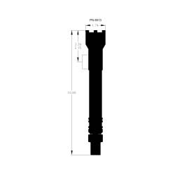 MSD Ignition 8513 Pro-Billet Distributor Oil Plug Wet Sump for Chevy V8