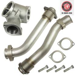 BD Diesel - BD Diesel 1043900 Turbo Up-Pipe Kit for 99.5-03 Ford F250/F350 Powerstroke 7.3L - Image 2