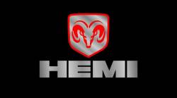 Eurosport Daytona - Eurosport Daytona 2407-1 Lazer-Tag License Plate Hemi Ramhead Logo for Dodge - Image 1