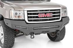 Rough Country Suspension Systems - Rough Country 10913 High Clearance Black Front Bumper for 07-13 Sierra 1500 - Image 4