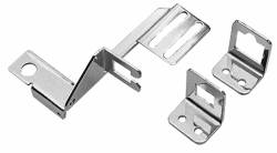 Trans-Dapt Performance - Trans-Dapt 9620 Carb Linkage Bracket for Automatic Transmission Chrome - Image 1