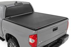 Rough Country 42419550 Soft Roll-up Vinyl Tonneau Cover for 07-21 Tundra 5.7'