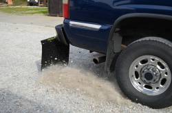 Rock Tamers - Rock Tamers 00108 Black/Stainless Mud Flap System 2" Hitch-Mount RV/Boat/Trailer - Image 8
