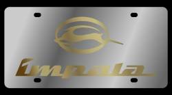Eurosport Daytona - Eurosport Daytona 1312-2 Stainless License Plate Impala Logo - Image 1