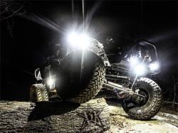 Rigid Industries - Rigid Industries 400213 A-Series 4Pc LED Rock Lights Red - Image 2