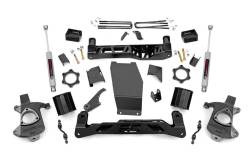 Rough Country 22431 5" Lift Kit for 14-18 Silverado/Sierra 1500 4WD Alum/Stamp