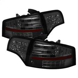 Spyder Auto - Spyder Auto 5029317 LED Taillights Chrome/Smoked for 06-08 Audi A4 - Image 1