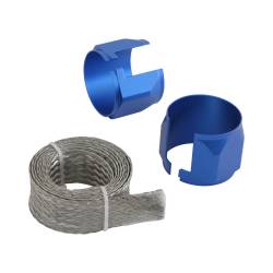 Mr Gasket - Mr Gasket 8091 Flex-Braid Hose Sleeving Kit Blue - Image 3