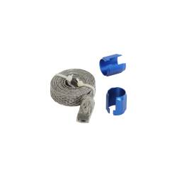Mr Gasket - Mr Gasket 8091 Flex-Braid Hose Sleeving Kit Blue - Image 5
