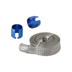 Mr Gasket - Mr Gasket 8091 Flex-Braid Hose Sleeving Kit Blue - Image 4