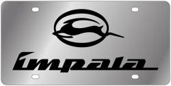 Eurosport Daytona - Eurosport Daytona 1312-1 Stainless License Plate Impala Logo - Image 1