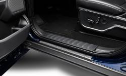 Bushwacker Trail Armor Rocker Sill Protectors Black F150 SuperCrew 14097