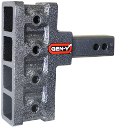 GEN-Y Hitch - GEN-Y Hitch GH-404 2" Mega-Duty Class IV 5" Offset Drop Hitch Receiver 10K - Image 1