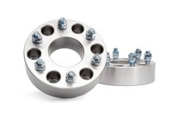 Rough Country 2" 6x5.5 Aluminum Wheel Spacers Pair 88-21 GM 1500 1101
