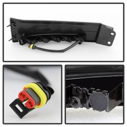 Spyder Auto - Spyder Auto 5077714 Daytime Running Lights Black/Clear for Toyota Tundra - Image 3