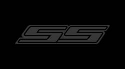 Eurosport Daytona - Eurosport Daytona 3325-7 Carbon Steel License Plate Chevrolet SS Logo - Image 1