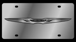 Eurosport Daytona - Eurosport Daytona 1467N-1 Stainless License Plate Chrysler Logo for Chrysler - Image 1