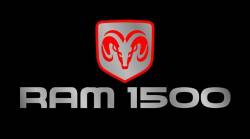 Eurosport Daytona - Eurosport Daytona 3455-1 Carbon Steel License Plate RAM 1500 Logo for Dodge - Image 1