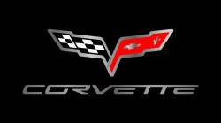 Eurosport Daytona - Eurosport Daytona 3359-1 Carbon Steel License Plate C6 Corvette Flag Logo - Image 1