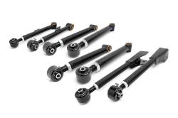 Rough Country 11470 X-Flex Complete Control Arm 2.5"-6" Lift for 97-06 Jeep TJ