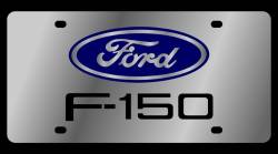 Eurosport Daytona - Eurosport Daytona 1505-1 Stainless License Plate Ford F150 Logo - Image 1