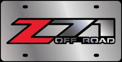 Eurosport Daytona - Eurosport Daytona 1330-1 Stainless License Plate Chevrolet Z71 Logo - Image 1