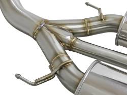 aFe Power - aFe 49-36616-C 3" Exhaust Kit w/Tri-Carbon Tips for 17-21 Honda Civic Type R 2.0 - Image 3