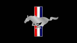 Eurosport Daytona - Eurosport Daytona 3523-1 Carbon Steel License Plate Retro Mustang Pony Logo - Image 1