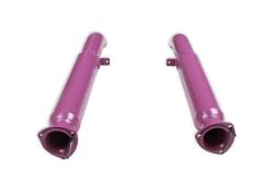 FlowTech - Flowtech 50232FLT Purple Hornies 3-Hole Header Turndown Muffler Pair - Image 5