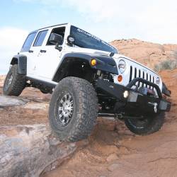 Superlift - Superlift K928F 4" Suspension Lift Kit w/Fox Shocks for 07-18 Wrangler JK 4DR - Image 2