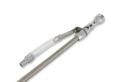 Mr Gasket - Mr Gasket 9705G Engine Oil Dipstick/Tube Braided SS 80-85 Chevy 305-350 SB - Image 3