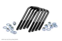 Rough Country Suspension Systems - Rough Country 9/16 x 3.125 x 11.5 Radius Top Leaf Spring U-Bolts 4Pc Set 7653 - Image 1