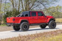 Rough Country Suspension Systems - Rough Country 10650 Tubular Black Rear Bumper for 20-26 Jeep Gladiator JT - Image 6